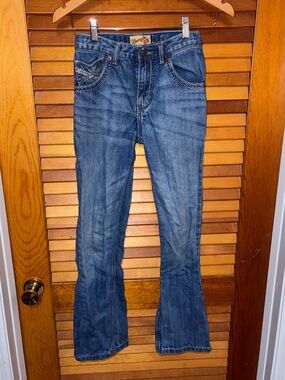 Wrangler Boys 20X No. 42 Vintage Bootcut Jeans - size 14 slim